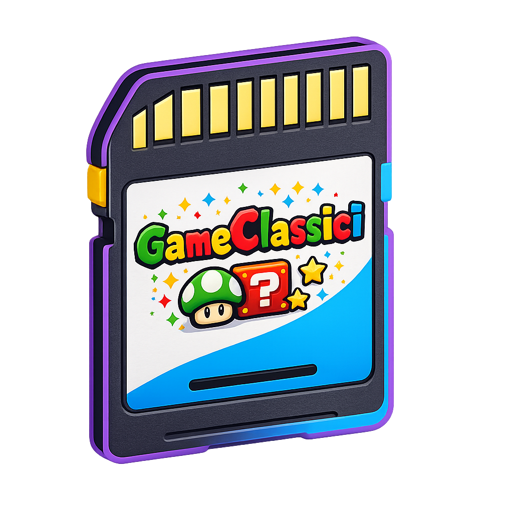 GameLetto Pro | (Opzionale) Scheda SD Premium con oltre (40.000+ ) Giochi Extra